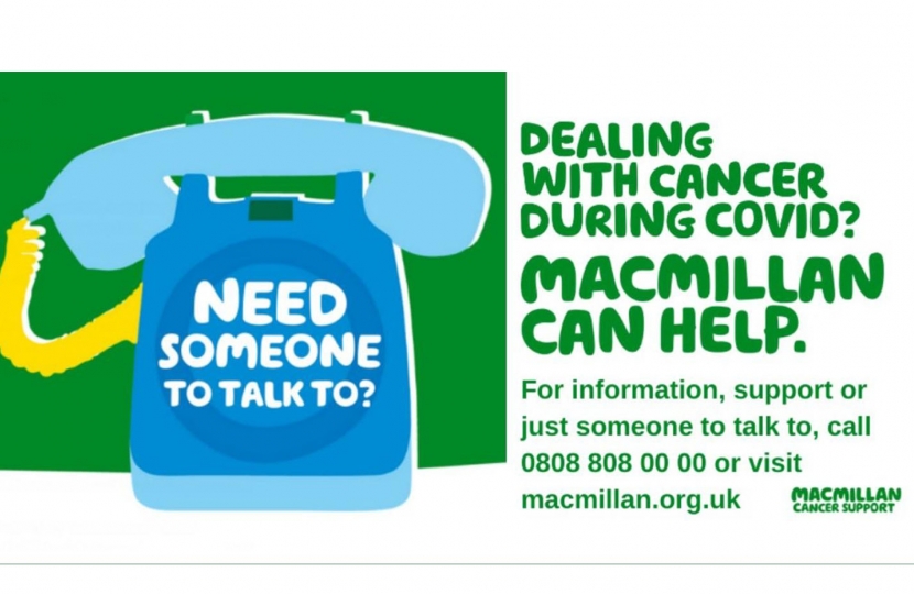 macmillan help cancer covid